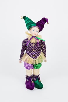 18" Mardi Gras Kid Jester
