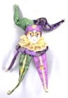 PGG Hanging Jester Ornament 18"