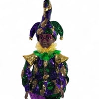 NEW!! 17" Standing Jester w Harlequin Clothes