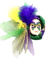 NEW!! 4" Assorted Mardi Gras Magnets