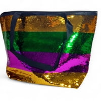 13" x 17.5" Sequin Shopping Bag