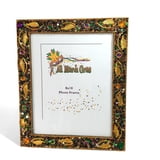 NEW!! 8" X 10" Gold Leaf and Jewel Frame