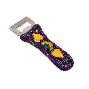 Purple Jeweled Bottle Opener