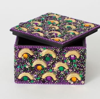 5" Square Half Circle Box