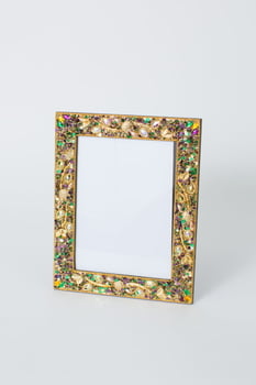 Gold Branch Frame w Jewels
