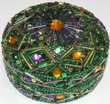 4" Round Criss Cross Box