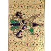12" x 52" Jeweled Table Runner with Jester Mask