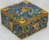 6" x 4" x 1.5" Pearlized Mardi Gras box