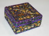 5" Sq Pretty in Purple Box