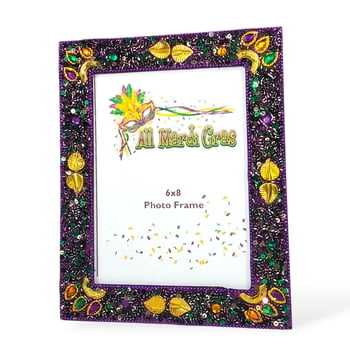 Purple Leaves Frame 6" x 8"