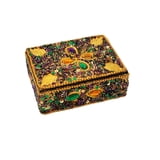 Gold Leaves Box 3" x 4" x 1.5"