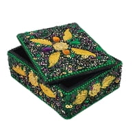 Green Leaves Box 3" x 4" x 1.5"