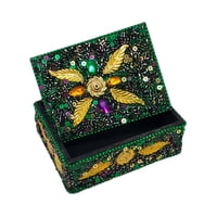 Green Leaves Box 3" x 4" x 1.5"