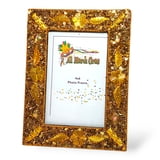 All Gold Leaves Frame 4" x 6"