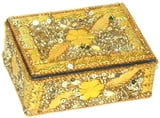 ALL Gold Leaves Box 4" x 6" x 2.5"