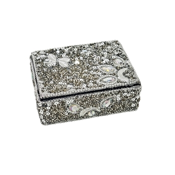 ALL Silver Teardrop Box 3" x 4" x 1.5"