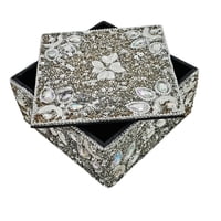 ALL Silver Teardrop Box 5" SQ