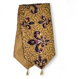 NEW!!! 12" x 52" Gold Runner w Multiple FDL