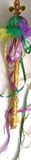 20" MG Scepter w Feather and Ribbon