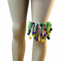 10" Pom Pom Collar, Scrunchie, Dog Collar etc