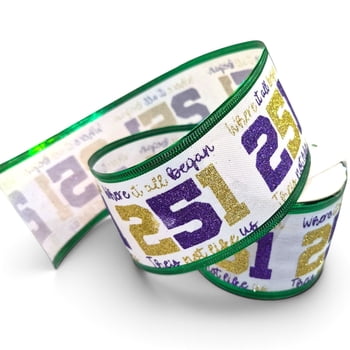 New!! 2.5" X 10' 251 Wired Ribbon (Fall 2026 shipping)