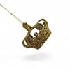 New!! 2.5"x2.75" Gold Glitter Crown Ornament/ Decoration