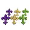 New!! 11" Hanging Glitter Fleur de Lis (Fall 2026 shipping)
