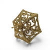 NEW!! 4.5" Gold Glitter Umbrella Ornament/Decoration