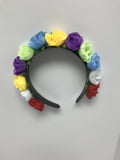 Multi Color Flower Headbaned