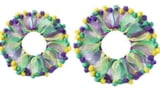 5" Pom Pom Collar, Candlering , Ankle Bracelet