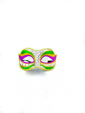 6" Glitter Mask