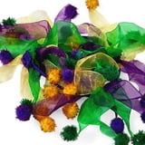 10" Pom Pom Collar, Scrunchie, Dog Collar etc