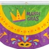 New!! Mardi Gras Bunting w Feather Mask (Fall 2026 shipping)