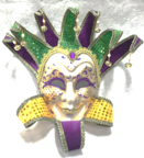NEW!! Full Face Mask w 7 Horns