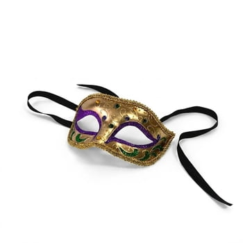 New!! Gold Mask With Jewels