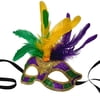 New!! Gold Mask w PGG Feathers