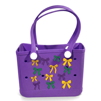 New!! 11" X 8.25" X 4.5" Lavender Bag w Bows (Fall 2026 shipping)