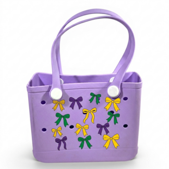 New!! 11" X 8.25" X 4.5" Lavender Bag w Bows (Fall 2026 shipping)