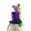 11"H X 4" D Purple Hat Headband
