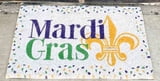 NEW!!! 20" X 32" MARDI GRAS DOORMAT
