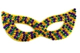 8" X 3" Flexible PGG JEWELED MASK