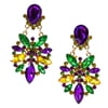 New!! Mardi Gras Jeweled Earrings (Fall 2026 shipping)