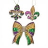 New!! 4.5" X 5" Sparkling Fleur de Lis (Fall 2026 shipping)
