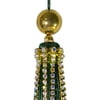 New!! 4" Green Metallic Tassel (Fall 2026 shipping)