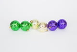 Box of 6 Circular Pattern Round Ornaments
