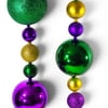 6' Ball Ornament Garland w Solid Balls (Fall 2026 shipping)