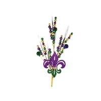 NEW!! 28.5" Berry and Fleur de LIs Stem