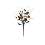 NEW!! 24"Glitter Stem w Swirls,Berries, Flowers