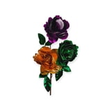 NEW!!26" PGG Lamee Fabric Roses x 3