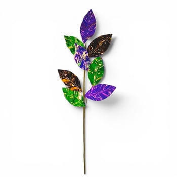 NEW!! 27.5" Asst PGG Metallic Leaf Spray